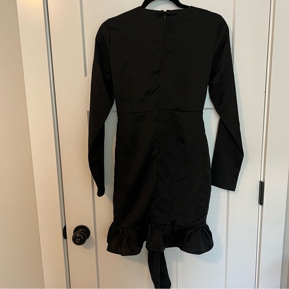 ASOS Lola May wrap dress with ruffle detail - Picture 7 of 7